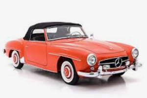 Szyba do Mercedes 190SL W121 CABRIO ROADSTER 02